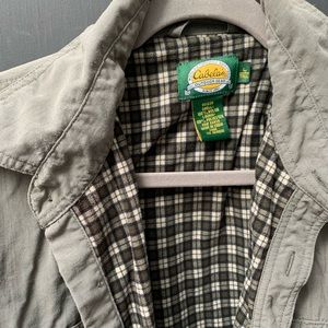 Cabela’s Insulated Long Sleeve Button Up Size L Tall